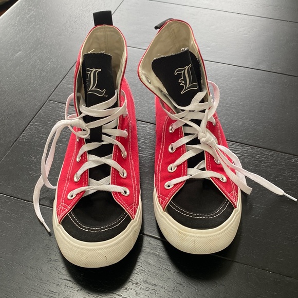SKICKS University of Louisville High Tops. Womens Size 9 - Picture 1 of 8